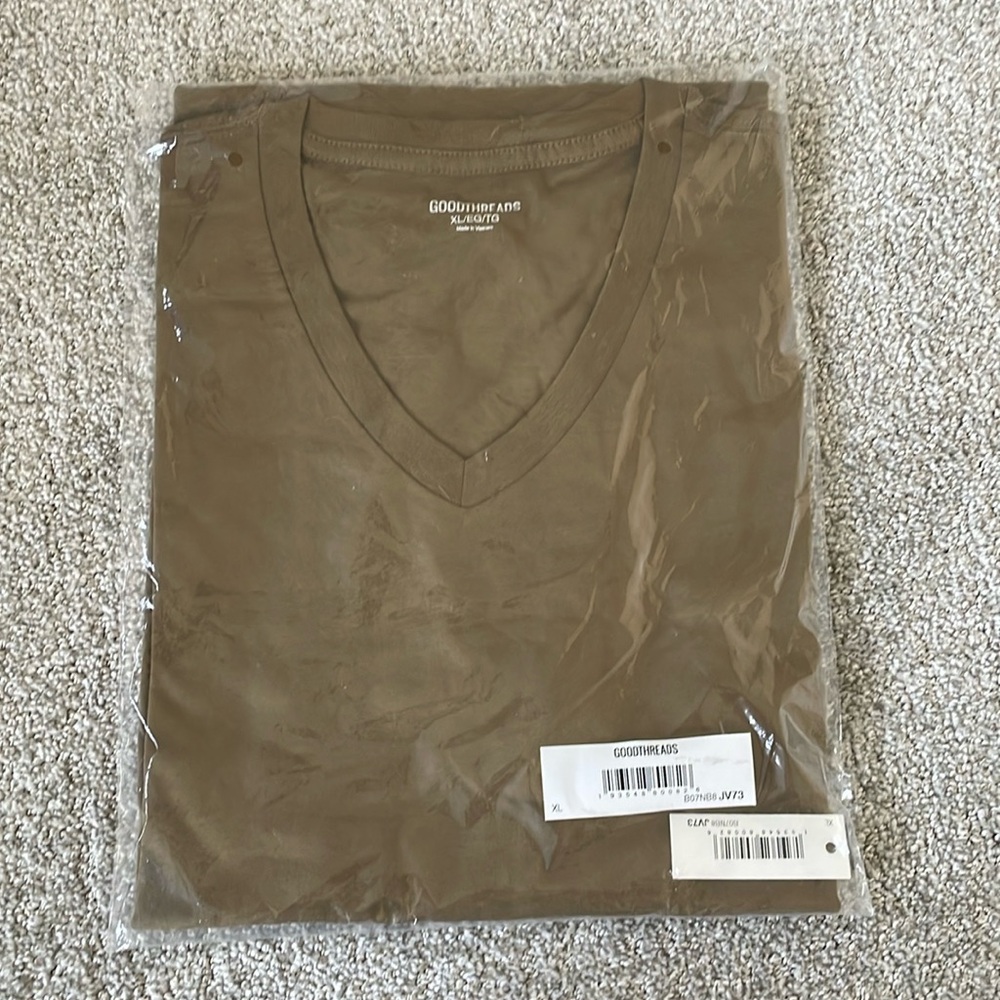 NWT! GOODTHREADS MENS SHORT SLEEVE T SHIRT